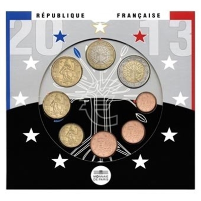 Foto de 2013 FRANCIA SET 8p FDC