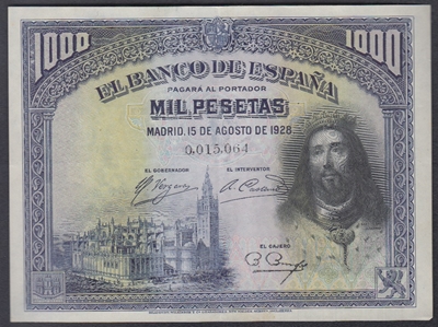 Foto de 1928/08/15 II REP.  1000 PTS SAN FERNANDO. Ord.Cat.19