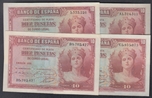 Foto de 1935 II REPUBLICA 10 PESETAS (C. plata) Lote 4 bil. Ord.Cat.22