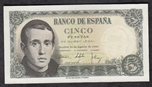 Foto de 1951/08/16 EE 5 PTAS JAIME BALMES CON SERIE. Ord.Cat.58