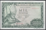 Foto de 1965/11/19 ESTADO ESPAÑOL 1000 PESETAS SERIE A/1Z. Ord.Cat.76