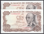 Foto de 1970/11/17 EE 100 PTAS MANUEL DE FALLA C/SERIE. Ord.Cat.78