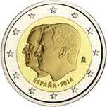 Foto de 2014 ESPAÑA 2 EUROS PROCLAMACIÓN FELIPE VI