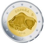 Foto de 2015 ESPAÑA 2 EUROS CUEVA ALTAMIRA