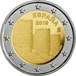 Foto de 2019 ESPAÑA 2 EUROS MURALLA AVILA