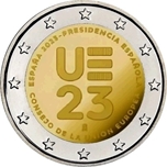 Foto de 2023 ESPAÑA 2 EUROS PRESIDENCIA U.E