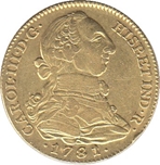 Foto de 1781 CARLOS III 4 ESCUDOS MADRID PJ