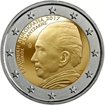 Foto de 2017 GRECIA 2 EUROS NIKOS KAZANTZAKIS