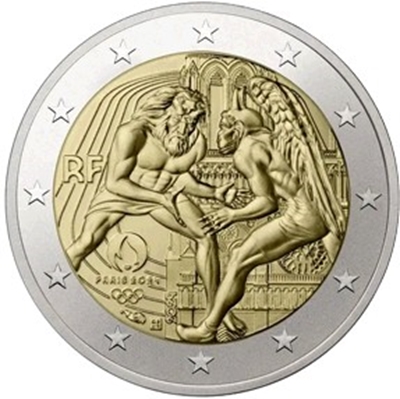 Foto de 2024 FRANCIA 2 EUROS JJOO PARIS 2024