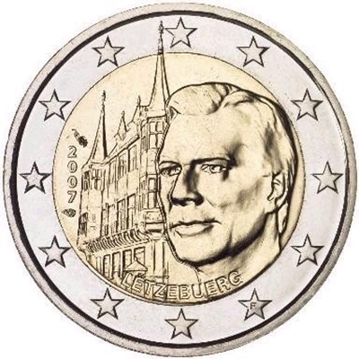 Foto de 2007 LUXEMBURGO 2 EUROS PALACIO G.DUQUE