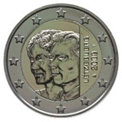 Foto de 2009 LUXEMBURGO 2 EUROS CARLOTA