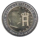 Foto de 2004 LUXEMBURGO 2 EUROS GRAN DUQUE HENRI