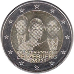 Foto de 2012 LUXEMBURGO 2 EUROS BODA PRINCIPE