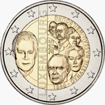 Foto de 2015 LUXEMBURGO 2 EUROS DINASTIA NASSAU