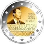 Foto de 2018 LUXEMBURGO 2 EUROS CONSTITUCION