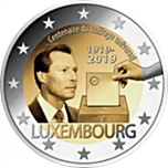 Foto de 2019 LUXEMBURGO 2 EUROS SUFRAGIO UNIVERSAL