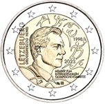 Foto de 2023 LUXEMBURGO 2 EUROS GRAN DUQUE MIEMBRO DEL COI
