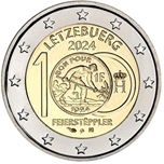 Foto de 2024 LUXEMBURGO 2 EUROS INTRODUCCION DEL FRANCO