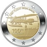 Foto de 2015 MALTA 2 EUROS PRIMER VUELO