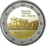 Foto de 2018 MALTA 2 EUROS TEMPLO MNAJDRA