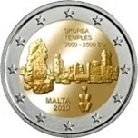 Foto de 2020 MALTA 2 EUROS TEMPLO SKORBA