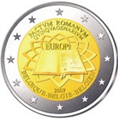 Foto de 2007 BELGICA 2 EUROS TRATADO ROMA