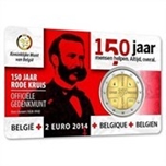 Foto de 2014 BELGICA 2 EUROS CRUZ ROJA