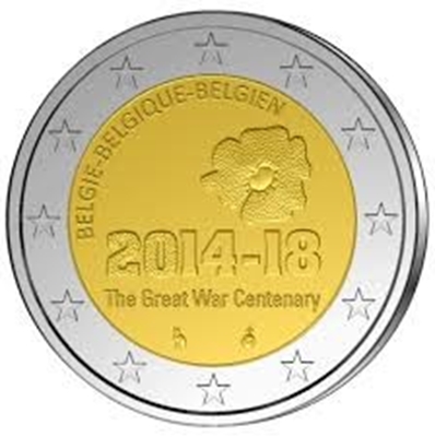 Foto de 2014 BELGICA 2 EUROS I GUERRA MUNDIAL