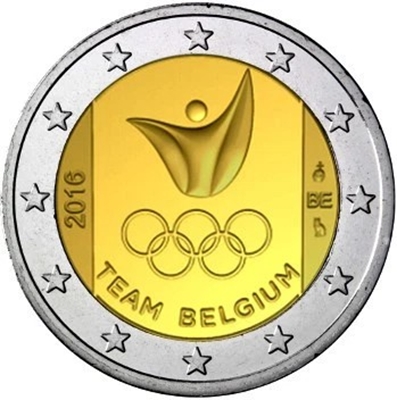 Foto de 2016 BELGICA 2 EUROS JJOO de RIO