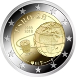 Foto de 2018 BELGICA 2 EUROS SATELITE ESRO-2B