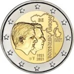 Foto de 2021 BELGICA 2 EUROS UNION ECONOMICA BELGA-LUXEMBURGO