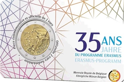 Foto de 2022 BELGICA 2 EUROS ERASMUS