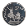 Foto de 1994 ESPAÑA 5 ECU P QUIJOTE y SANCHO PANZA