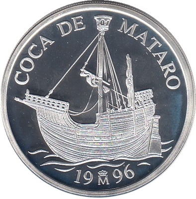 Foto de 1996 ESPAÑA 5 ECU P COCA DE MATARO