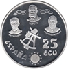 Foto de 1996 ESPAÑA 25 ECU P VILLA MAD