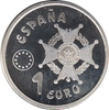 Foto de 1998 ESPAÑA 1 EURO EMBLEMA Ag