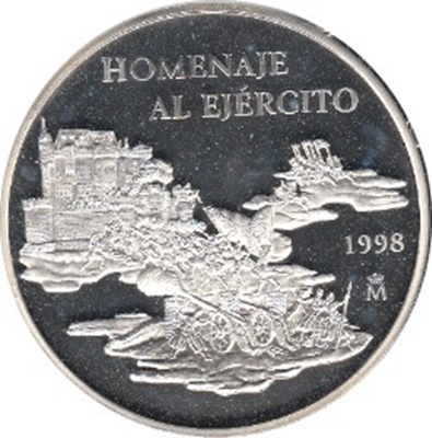 Foto de 1998 ESPAÑA 25 EUROS EJERCITO TIERRA