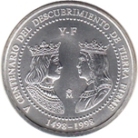 Foto de 1998 ESPAÑA 3 EUROS EL QUETZAL PROOF