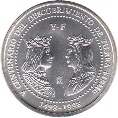 Foto de 1998 ESPAÑA 3 EUROS EL QUETZAL PROOF