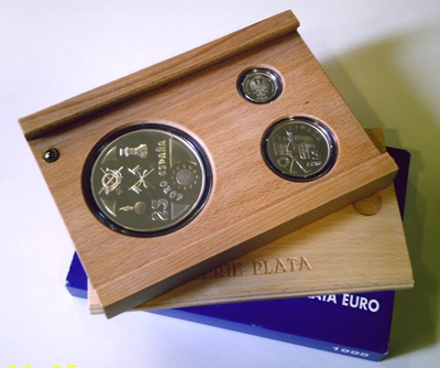 Foto de 1998 ESPAÑA 1+5+25 EUROS EJ.TIERRA