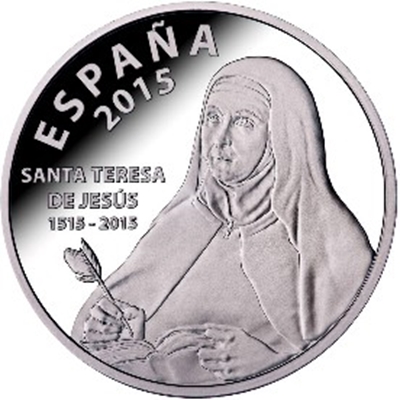 Foto de 2015 10 EUROS STA TERESA DE JESUS