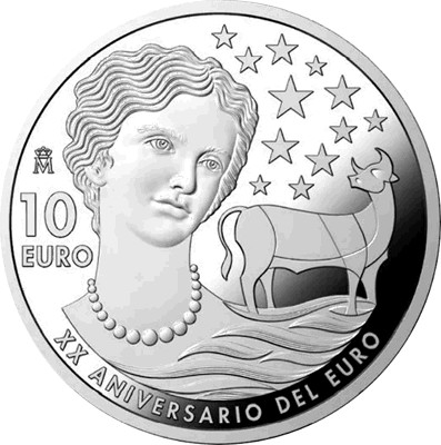 Foto de 2022 10 EUROS 20 Aniv. DEL EURO