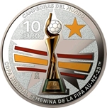 Foto de 2023 10 EUROS CAMPEONAS MUNDIAL FUTBOL