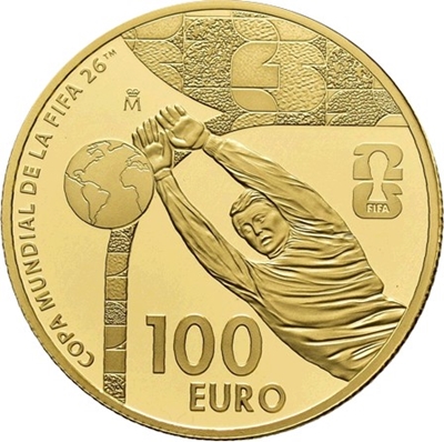 Foto de 2025 100 EUROS COPA MUNDIAL FIFA 2026