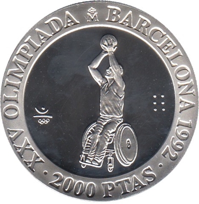 Foto de 1992 2000 P S4 FDC PARALIMPICO