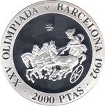 Foto de 1992 2000 P S4 PROOF CUADRIGA