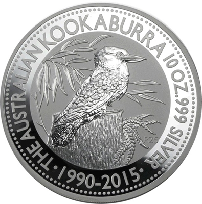 Foto de 2015 AUSTRALIA 10$ - 10 Oz KOOKABURRA