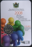 Foto de 2008 SAN MARINO 2 EUROS DIALOGO INTERCULTURAL