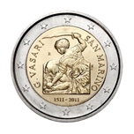 Foto de 2011 SAN MARINO 2 EUROS GIORGIO  VASARI