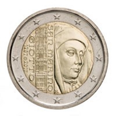Foto de 2017 SAN MARINO 2 EUROS GIOTTO